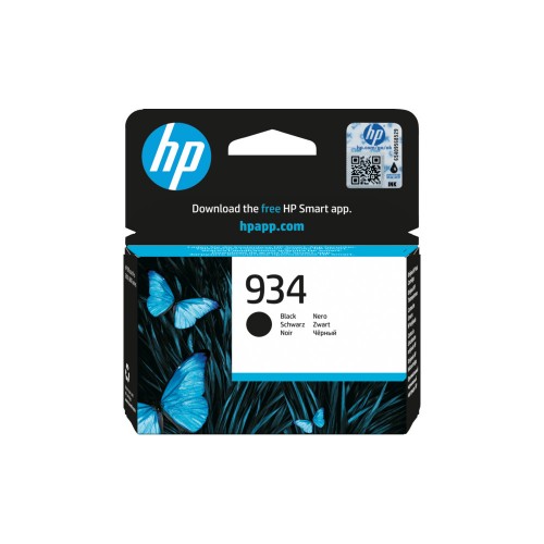 Tinteiro HP 934 Preto C2P19A 10ml 400 Pág.