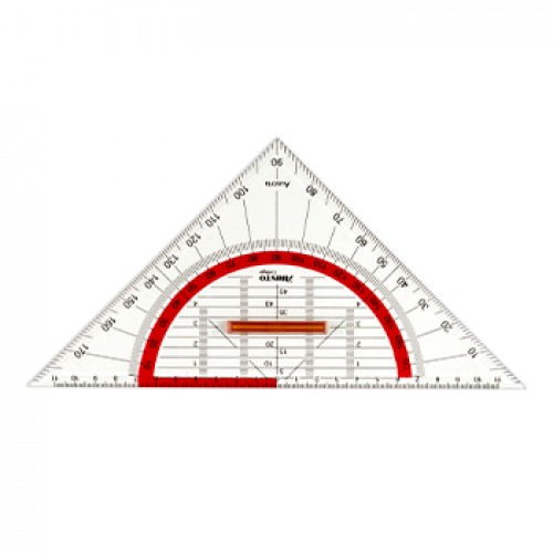 Esquadro Geométrico 25cm Aristo Geocollege AR23008