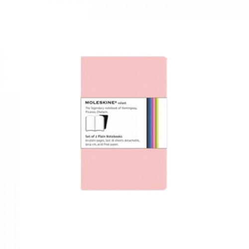 Volant de Bolso Pautado Moleskine Rosa 2un